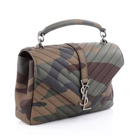 ysl tasche breiter camouflage träger|ysl saint laurent taschen.